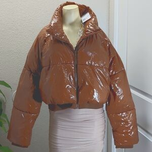 Waist Length Puffer Jacket XL